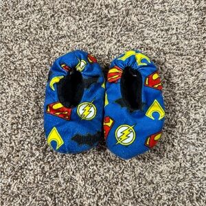 DC Kids Blue Superhero Slippers
